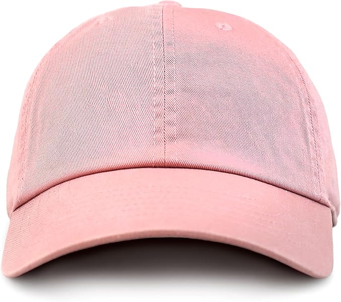 Cotton Baseball Cap Dad Hat – Washed Low Profile Adjustable Hat for Men Women Casual Outdoor Running Golf