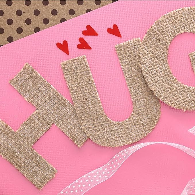 Leisure Arts Adhesive Letters Burlap - Image 5