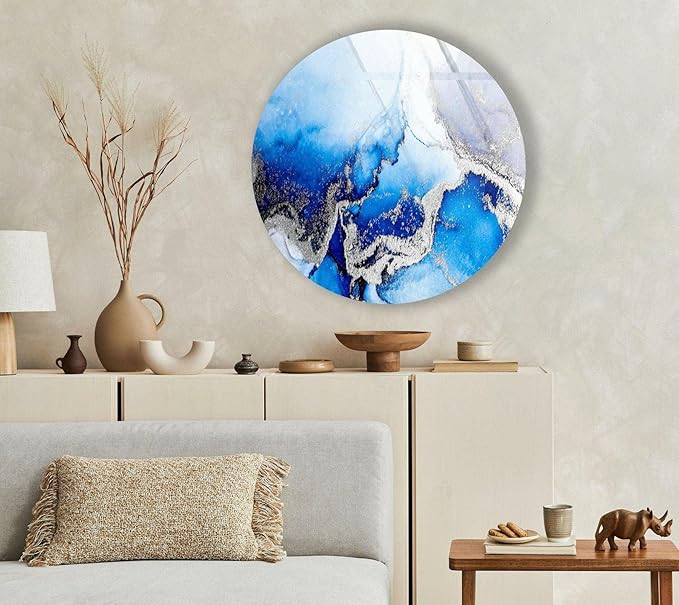 My Photostation.com 10'' Diameter Blue Marble Round - Image 3