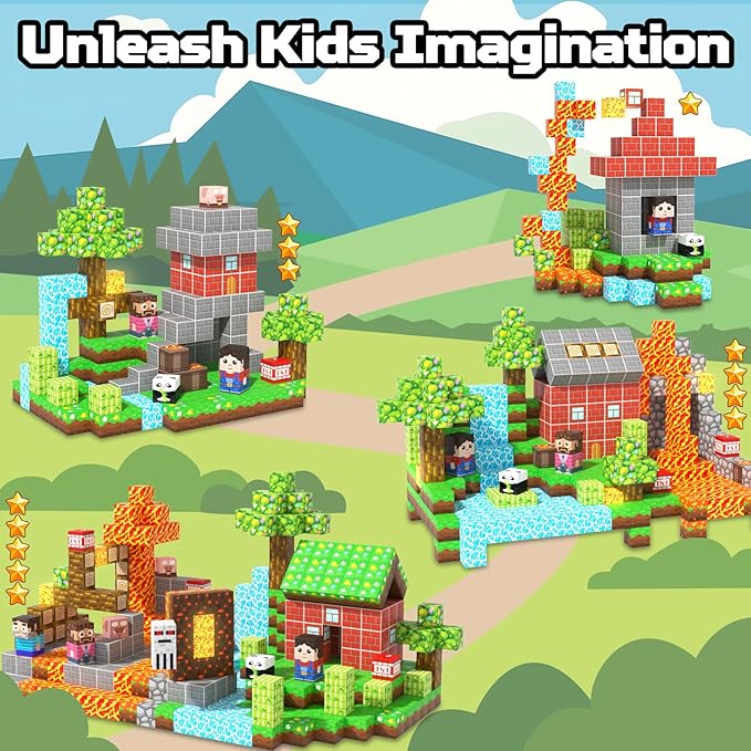 Magnetic Blocks, Stacking Magnets - Image 3