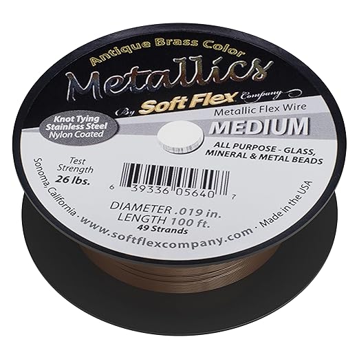Soft Flex 49 Strand Beading Wire by SoftFlex