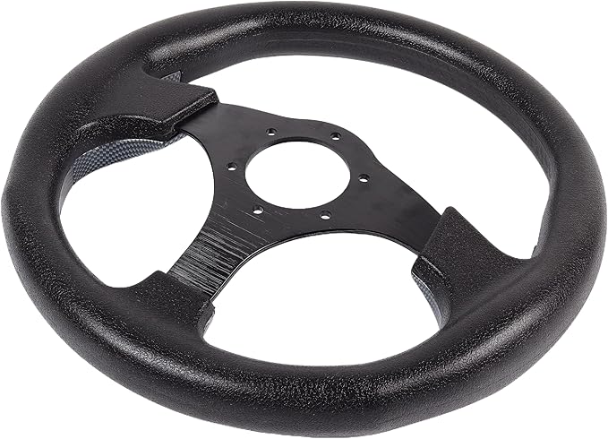 Golf Cart Steering Wheel 12.5 inch Universal for Club Car DS Precedent Tempo EZGO RXV TXT Yamaha