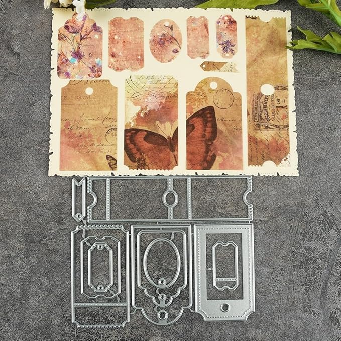 Mvchifay Cutting Dies Happy Birthday Holiday Thanks Greetings Metal Stencils - Image 4