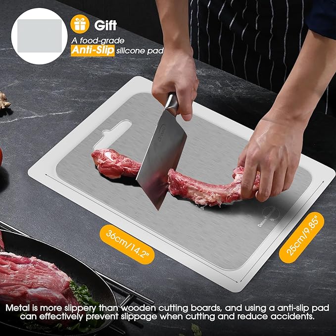 100% Pure Titanium Cutting Board - Image 5