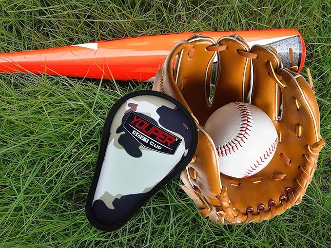 Youper Boys Youth Soft Foam Protective Athletic Cup (Ages 7-12), Kid Athletic Cup for Baseball, T-Ball, Football