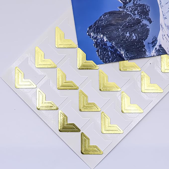 240 Pieces Photo Corners Self Adhesive Photo Corner Stickers, Picture Mounting - Image 6