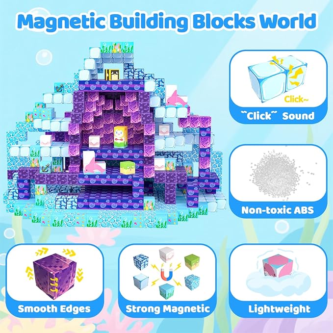 Magnetic Blocks, Stacking Magnets - Image 4