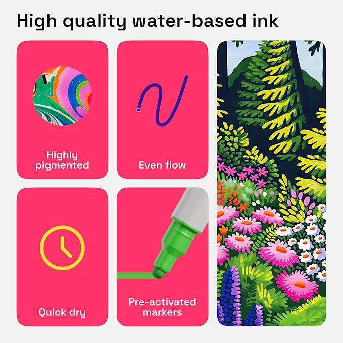 ARTISTRO Vibrant Acrylic Paint Markers - Image 6