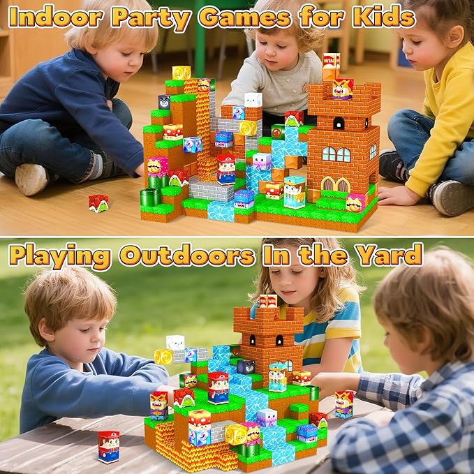 Magnetic Blocks Building Games Kids Toys - Image 5