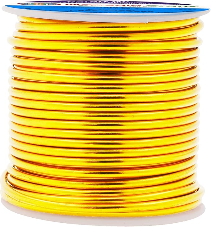 Mandala Crafts 12 Gauge Anodized Aluminum Craft Wire by MandalaCrafts