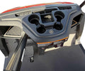 Xtreme MATS Compatible with Yamaha Drive2 Double Diamond Rubber Dash Liner Mat for Golf Cart Cubbys and Dashes - Fits YAM DR2 only - Golf Cart Accessory (Beige Trim, Yamaha Drive2)