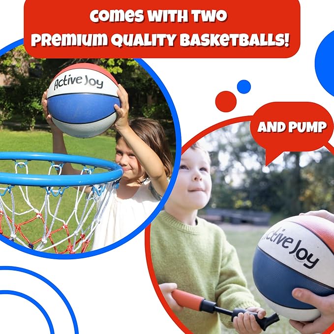 Activejoy- 4 Hoop Basketball Set - Image 4