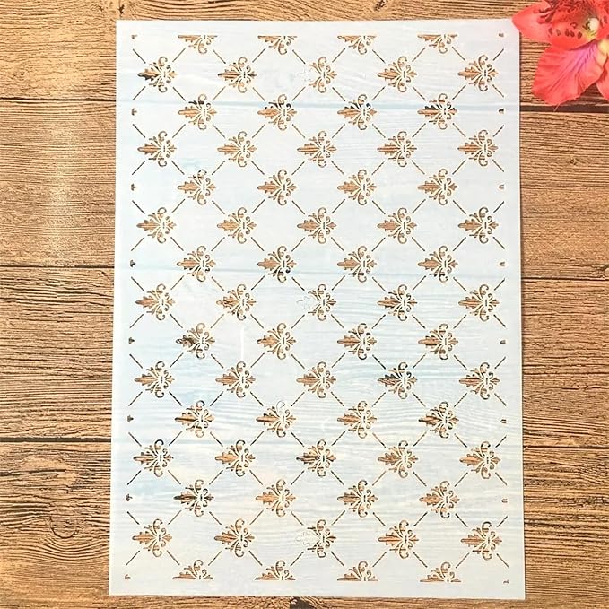 TIAMECH A4 Reusable Small Symbol Lines Stencil by TIAMECH
