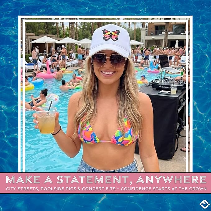Funky Junque Premium Mesh Snapback Trucker Hat - Stylish Comfort for All - Patriotic, Humor & More