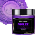 Violet Mica Powder Pigment -Cosmetic Grade Metallic Mica Powder by BIJIZME