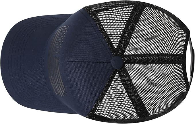 Baseball Cap, American Flag Trucker Hat for Men Women, Breathable Adjustable Fit Outdoor Mesh Snapback Hats