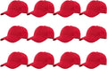 Gelante Plain Blank Baseball Caps Adjustable Back Strap Wholesale LOT 12 PC'S