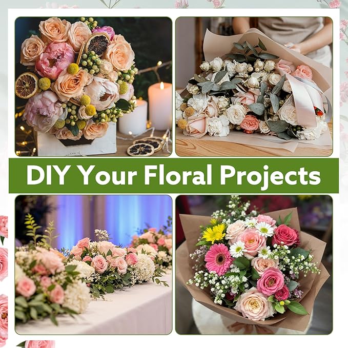 8Pcs Floral Foam Blocks for Fresh and Artificial Flower Arrangements, Flower - Image 7