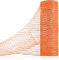 Anivia Deco Mesh Ribbon, 10inch x 30 Feet Each Roll Metallic Foil Mesh Ribbon by Anivia