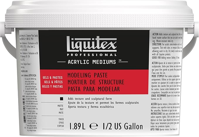 Liquitex Professional Modeling Paste, Half Gallon Bucket, 1.89 L by Liquitex