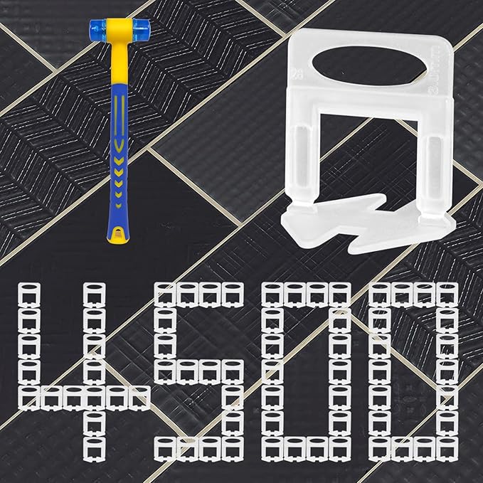 4500 Pcs Tile Leveling System Clips 1/16" by Unknown