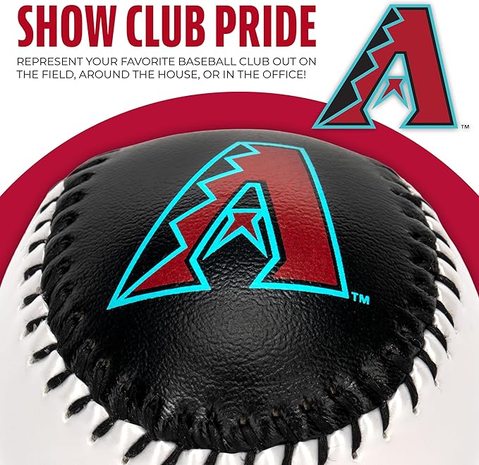 Franklin Sports MLB Team Soft Baseballs - Team Logo - Fan Shop Toy Baseball for Kids - Decoration for Desks and Office