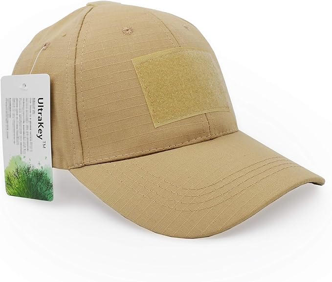 UltraKey Military Tactical Operator Cap, Outdoor Army Hat Hunting Camouflage Baseball Cap