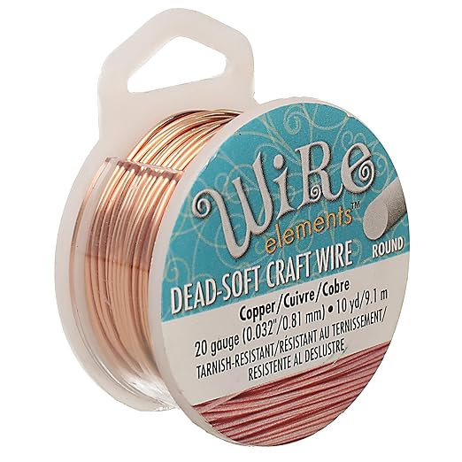 The Beadsmith Wire Elements Craft Wire – Tarnish Resistant, Soft Temper by TheBeadsmith