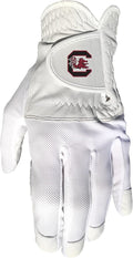 Team Golf NCAA Men's Left Hand Golf Glove, For Right Handed Players, One Size, Includes Removable Double-Sided Magnetic Ball Marker