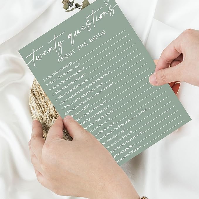 Bridal Shower Games Cards - Image 4