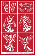 Over'N'Over Reusable Glass Etching Stencils – Durable Self-Stick Designs by OVER+%27N%27+OVER