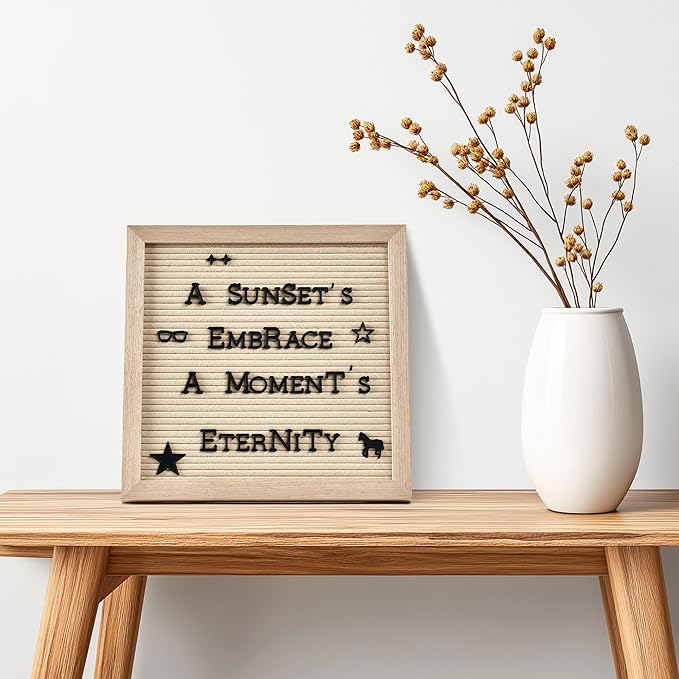 Pre-Cut Letters for Felt Letter Board, 736 Pieces Including Characters - Image 6