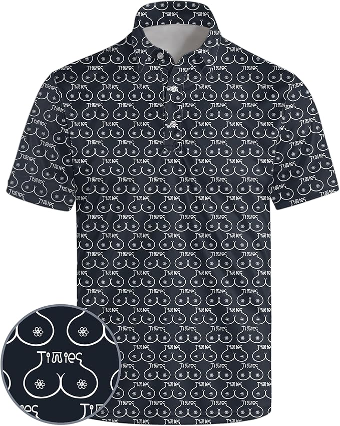 Mens Golf Shirts Golf Polo Shirts for Men Short Sleeve Polo Shirts Golf Gifts