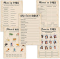40th Birthday Party Games, Born in 1985 Games Bundle, Birthday Party Supplies by QUPT