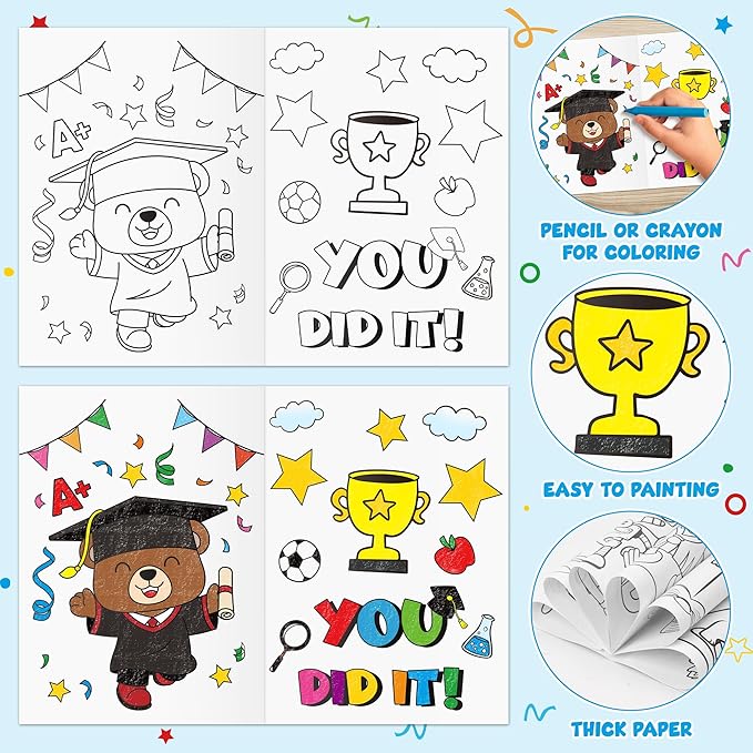 JAPBOR Kindergarten Graduation Coloring Book - Image 4