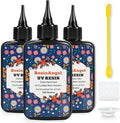 300g UV Resin kit, Crystal Clear Hard, Premixed UV Epoxica Resina Fast Curing by ResinAngel
