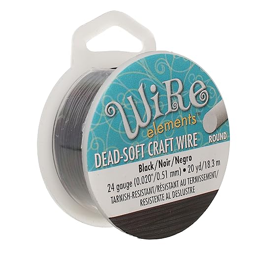 The Beadsmith Wire Elements Craft Wire – Tarnish Resistant, Soft Temper by TheBeadsmith