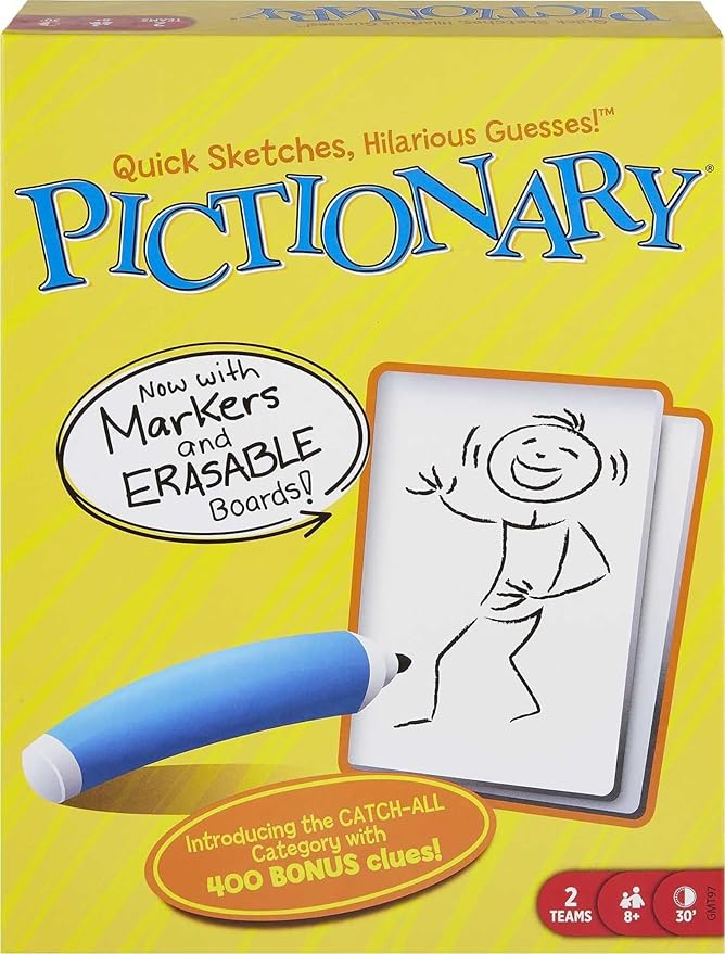 Mattel Games Pictionary Family Board Game by MattelGames
