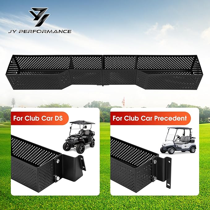 JY PERFORMANCE Golf Cart Front Inner Basket Compatible with EZGO TXT & RXV, Club Car DS & Precedent Golf Cart Storage Tray