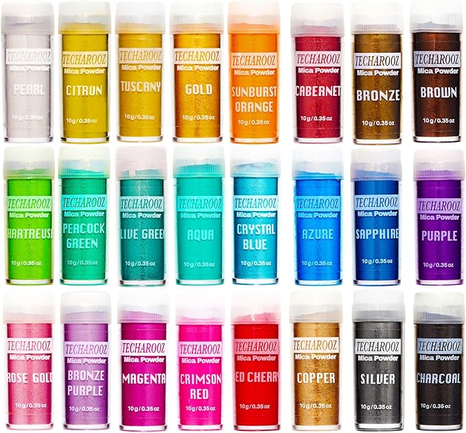 TECHAROOZ Mica Powder Set by TECHAROOZ