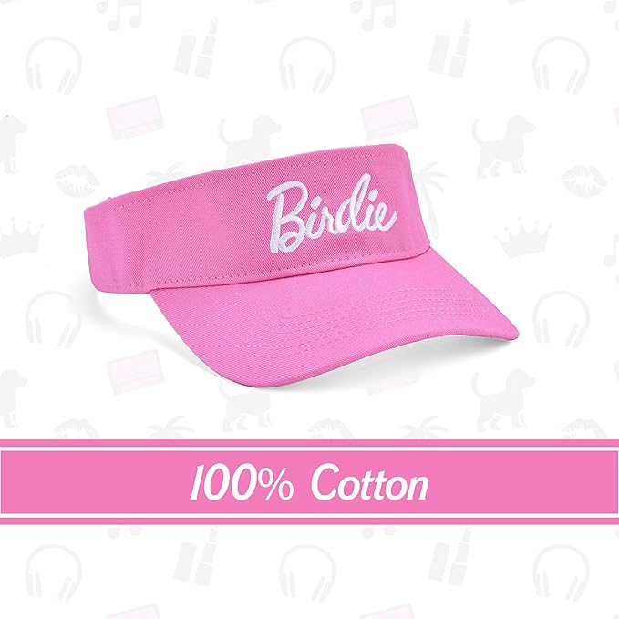 Shanker Golf - Birdie Women's Golf Visor - 100% Cotton Golf Visor for Ladies - Women's Golf Hat