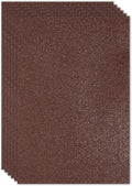 PATIKIL 2mm Thick Non Adhesive Glitter Foam Sheet 16x24inch Coffee, EVA Shiny by PATIKIL