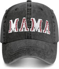 Mama Trucker Hat Mothers Day Birthday Gifts for Mother Mom Mama Embroidered Adjustable Washable Baseball Cap