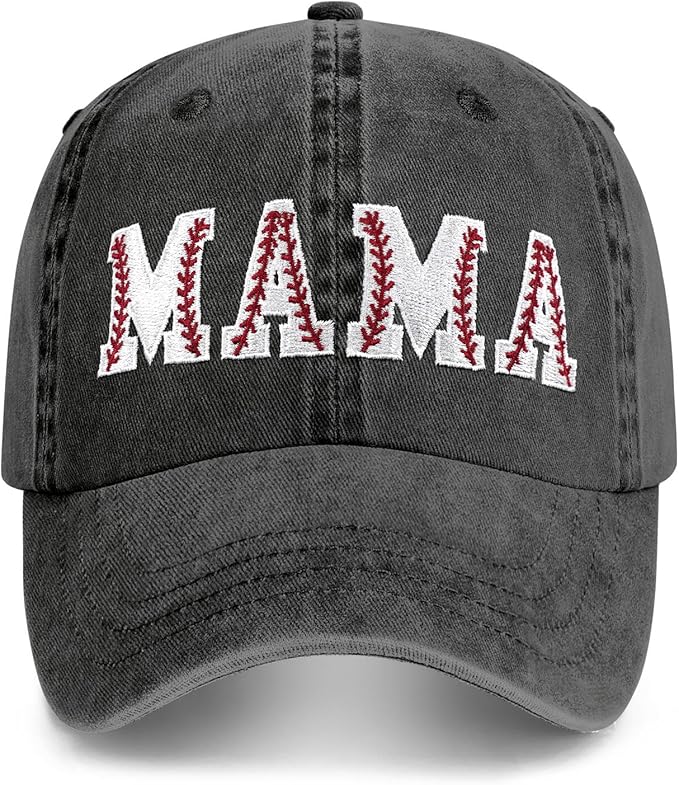 Mama Trucker Hat Mothers Day Birthday Gifts for Mother Mom Mama Embroidered Adjustable Washable Baseball Cap