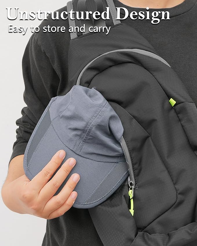 GADIEMKENSD Quick Dry Run Hat Cooling Breathable Mesh
