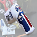 The Original USA Funny Golf Head Covers Trump Bad Shot Driver Fairway Wood Putter Headcover with Madson Golf Cart Magnet for securing Golf Head Cover, Donald Trump Merchandise, Dad Gifts for Birthday