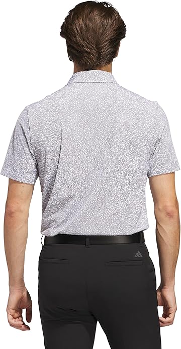 adidas Mens Ultimate365 Mini Bunker Polo Shirt