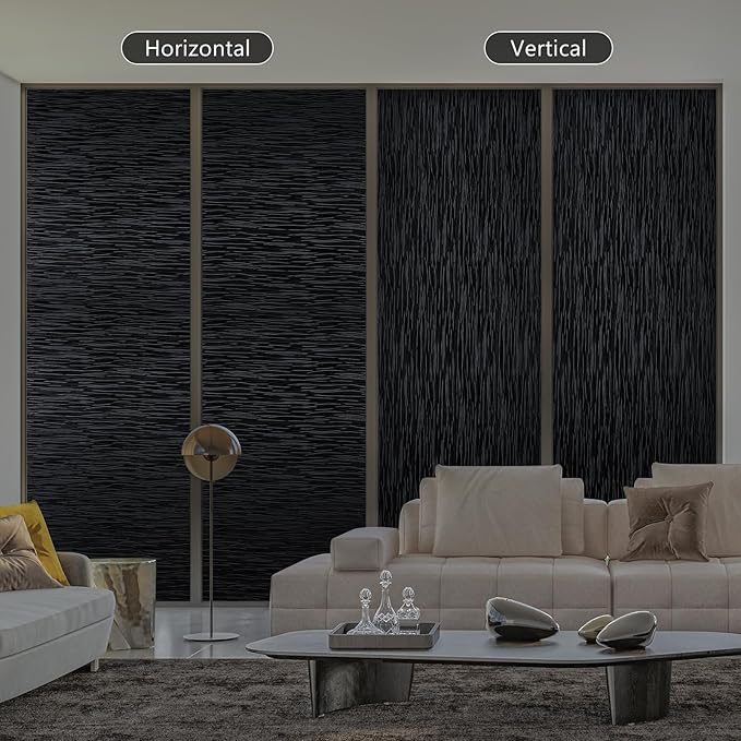 Haton Blackout Window Film, Static Cling Frosted Privacy - Image 6