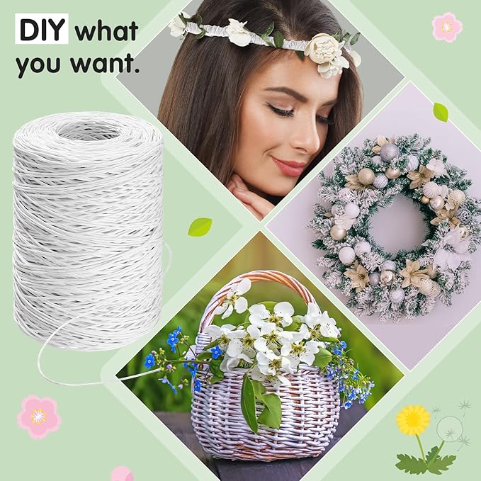 Syhood Floral Vine Bind Wire Rustic Wrapping Wire - Image 6