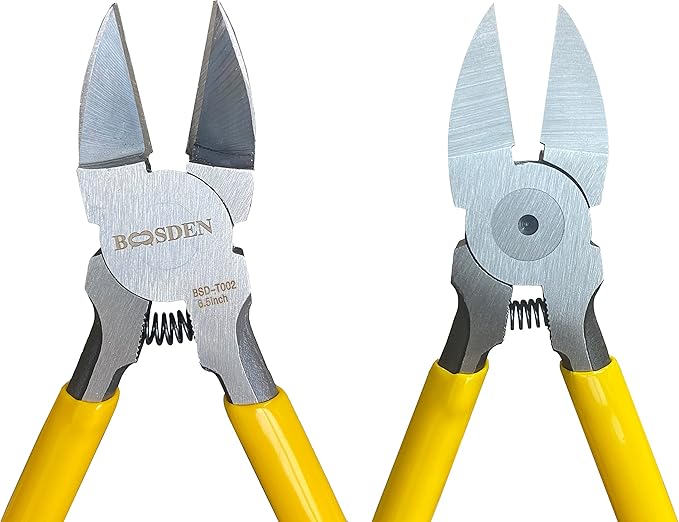 Wire Cutters 5 Pack, 6 inch Flush Cutters, BOOSDEN Spring Loaded Cutting Pliers - Image 7
